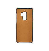 Samsung Galaxy S9+ | Samsung Galaxy S9+ (Plus) - NX Design Læder Bagcover - Brun - DELUXECOVERS.DK