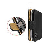iPhone XR | iPhone XR - Diary Vertikal Læder FlipCover Etui - Sort - DELUXECOVERS.DK
