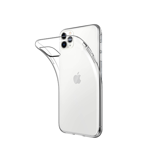 iPhone 11 Pro | iPhone 11 Pro - DeLX™ Ultra Silikone Cover - Gennemsigtig - DELUXECOVERS.DK