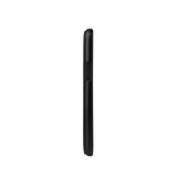 iPhone 12 | iPhone 12 - Fierre Shann™ Vertikal Ægte Læder Flipcover - Sort - DELUXECOVERS.DK