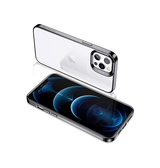 iPhone 12 Pro | iPhone 12 Pro - ESR Pietet™ Tyndt Silikone Cover - M. Sort Kant - DELUXECOVERS.DK