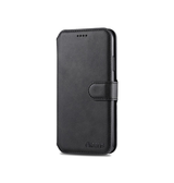iPhone 11 Pro | iPhone 11 Pro - AZNS™ Diary Læder Etui / Taske M. Pung - Sort - DELUXECOVERS.DK