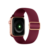 Apple Watch 38mm | Apple Watch (38/40/SE/41mm) - ACTIVE™ Silikone Sportsrem - Bordeauxrød - DELUXECOVERS.DK
