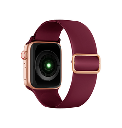Apple Watch 42mm | Apple Watch (42/44/SE/45mm & Ultra) -  ACTIVE™ Silikone Sportsrem - Bordeauxrød - DELUXECOVERS.DK