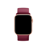 Apple Watch 38mm | Apple Watch (38/40/SE/41/42mm) - ACTIVE™ Silikone Sportsrem - Bordeauxrød - DELUXECOVERS.DK