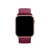 Apple Watch 42mm | Apple Watch (42/44/SE/45mm & Ultra) -  ACTIVE™ Silikone Sportsrem - Bordeauxrød - DELUXECOVERS.DK