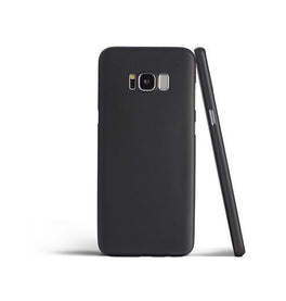 Samsung Galaxy S8+ | Samsung Galaxy S8+ (Plus) - Ultratynd Matte Series Cover V.2.0 - Sort/Gennemsigtig - DELUXECOVERS.DK
