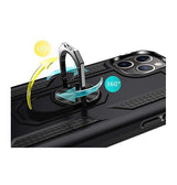 iPhone 11 Pro | iPhone 11 Pro - NX Pro™ Armor Cover m. Ring Holder - Sort - DELUXECOVERS.DK