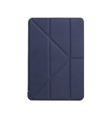 iPad 6 | iPad 6 - 9.7" - Orgami Trifold Læder Cover M. Stander - Navy - DELUXECOVERS.DK