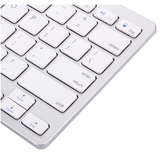 Tastatur | Bluetooth Tastatur til iPad / Tablet - Hvid - DELUXECOVERS.DK