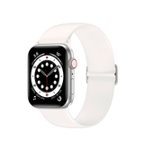 Apple Watch 42mm | Apple Watch (42/44/SE/45/46/49mm) -  ACTIVE™ Silikone Sportsrem - Hvid - DELUXECOVERS.DK