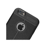iPhone 6 / 6s | iPhone 6/6s - Auto Focus ProHD Læder Cover - Sort - DELUXECOVERS.DK