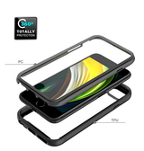 iPhone 7 / 8 / SE (2020/2022) | iPhone 7/8/SE(2020/2022) - DELUXE™ Armor Safe Grip FULL COVER - Sort - DELUXECOVERS.DK
