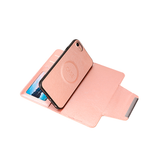 iPhone 7 / 8 / SE (2020/2022) | iPhone 7/8/SE(2020/2022) - FERM™ Læder Etui / Taske M. Pung - Rose - DELUXECOVERS.DK