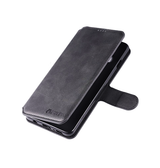 Samsung Galaxy S10e | Samsung Galaxy S10e - AZNS™ Diary Læder Etui / Taske M. Pung - Sort - DELUXECOVERS.DK