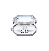 Airpods 1/2 | AirPods (1/2) | Silent Stødsikker Silikone Beskyttelse - Gennemsigtig - DELUXECOVERS.DK