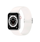 Apple Watch 38mm | Apple Watch (38/40/SE/41mm) - ACTIVE™ Silikone Sportsrem - Hvid - DELUXECOVERS.DK