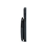 iPhone 13 Mini | iPhone 13 Mini - CaseMe™ Æra Læder Etui M. Bag Pung - Sort - DELUXECOVERS.DK