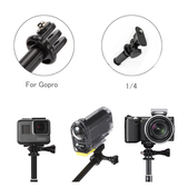 Selfiestang | GoPro / Kamera  Justerbar Selfiestang - 103cm - Sort - DELUXECOVERS.DK