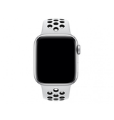 Apple Watch 42mm | Apple Watch (42/44/SE/45/46/49mm) - 4Run™ Silikone Løbe Sportsrem - Hvid - DELUXECOVERS.DK