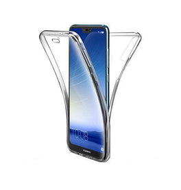 Huawei P20 Pro | Huawei P20 Pro - Full Cover 360° Silikone - Gennemsigtig - DELUXECOVERS.DK