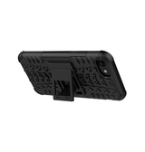 iPhone 7 / 8 / SE (2020/2022) | iPhone 7/8/SE(2020/2022) - GRIP™ Dæk Armor Cover m. Kickstand - Sort - DELUXECOVERS.DK
