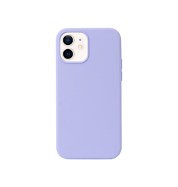 iPhone 12 | iPhone 12 - IMAK™  Pastel Silikone Cover - Lilla - DELUXECOVERS.DK