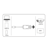 Adapter | AMALINK™ | Adapter USB-C til HDMI 4K HD - Grå - DELUXECOVERS.DK