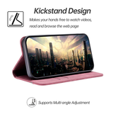 iPhone 13 Pro | iPhone 13 Pro - CaseMe™ Vintage Læder Etui / Pung - Bordeaux Rød - DELUXECOVERS.DK