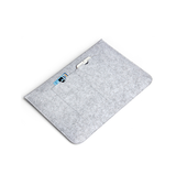 Macbook Sleeve | MacBook Air 11" - Melange™ Filt / Stof Sleeve - Grå - DELUXECOVERS.DK