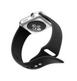 Apple Watch 42mm | Apple Watch (42/44/SE/45mm & Ultra) -  PRO+ Silikone Sportsrem - Sort - DELUXECOVERS.DK
