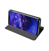 Huawei P20 | Huawei P20 - Vanquish Pro Series Flipcover Etui - Sort - DELUXECOVERS.DK