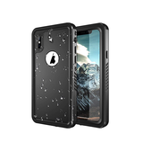 iPhone XS Max | iPhone XS Max - ToughCase Hybrid-X Håndværker Cover - Sort - DELUXECOVERS.DK
