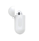 Airpods 1/2 | AirPods (1/2) | DeLX Premium Silikone Cover - Hvid - DELUXECOVERS.DK