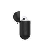 Airpods 1/2 | AirPods (1/2) | DeLX Premium Silikone Cover - Sort - DELUXECOVERS.DK