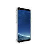 Samsung Galaxy S8+ | Samsung Galaxy S8+ (Plus) - Silent Stødsikker Silikone Cover - Gennemsigtig - DELUXECOVERS.DK