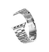 Apple Watch 38mm | Apple Watch (38/40/SE/41/42mm) - CNC Pro Rustfrit Stål Rem - Sølv - DELUXECOVERS.DK