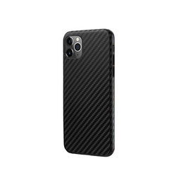 iPhone 11 Pro Max | iPhone 11 Pro Max - NEX™ Carbon Matte Ultratynd Cover - Sort - DELUXECOVERS.DK
