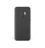 Samsung Galaxy S9+ | Samsung Galaxy S9+ (Plus) - Novo Frosted Matte Slim Silikone Cover - Sort - DELUXECOVERS.DK