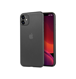 iPhone 11 | iPhone 11 - Ultratynd Matte Series Cover V.2.0 - Sort - DELUXECOVERS.DK