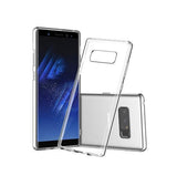 Samsung Note 8 | Samsung Galaxy Note 8 - Ultra Silikone Cover - Gennemsigtig - DELUXECOVERS.DK