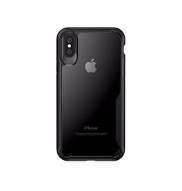 iPhone XS Max | iPhone XS Max - ImpactShield Hybrid Håndværker Cover - Sort - DELUXECOVERS.DK