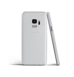 Samsung Galaxy S9 | Samsung Galaxy S9 - Ultratynd Matte Series Cover V.2.0 - Hvid/Gennemsigtig - DELUXECOVERS.DK
