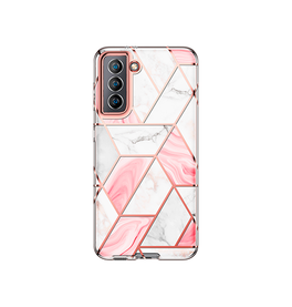 Samsung Galaxy S21 | Samsung S21 - UNIQ™ Marble Silikone Cover - Rose Pearl - DELUXECOVERS.DK