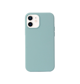 iPhone 12 Mini | iPhone 12 Mini - DeLX™  Pastel Silikone Cover - Moss Green - DELUXECOVERS.DK