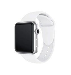 Apple Watch 38mm | Apple Watch (38/40/SE/41mm) - PRO+ Silikone Sportsrem - Hvid - DELUXECOVERS.DK