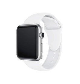 Apple Watch 38mm | Apple Watch (38/40/SE/41/42mm) - PRO+ Silikone Sportsrem - Hvid - DELUXECOVERS.DK
