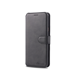 Samsung Galaxy S9 | Samsung Galaxy S9 - AZNS™ Diary Læder Etui / Taske M. Pung - Sort - DELUXECOVERS.DK