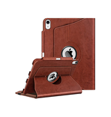 iPad 10.9" (2022) | iPad 11" (2025) / iPad 10.9" (2022) - Retro Diary™ Vintage 360° Onefold Læder Cover - Brun - DELUXECOVERS.DK