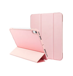 iPad Mini 6 | iPad Mini 6 - LUX™ Smart Trifold Silikone Cover  - Rose/Lyserød - DELUXECOVERS.DK